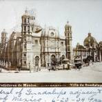 La Villa de Guadalupe Por el fotografo Abel Briquet Fechada el dia 20 de Junio de 1904