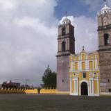 Atrio y ex-convento franciscano del siglo XVI. Julio/2016