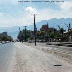 Escena callejera en Monterrey Nuevo Leon 1958