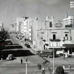 La avenida Juarez al poniente