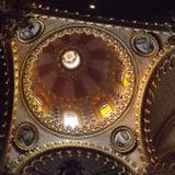 Interior de la cúpula del Templo de la Virgen de Guadalupe. Marzo/2016