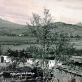 Panorama de los Volcanes Por el fotografo Hugo Brehme