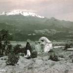 Panorama del Volcan Ixtaccihuatl Por el fotografo Hugo Brehme