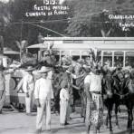 Combate de Flores celebrando la Independencia de Mexico ( 16 de Sep. de 1919 )