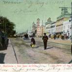 Calle de la Mariscala y templo de San Juan de Dios