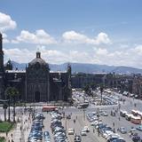 Zócalo y Sagrario de la Catedral (circa 1952)