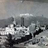 Volcan Ixtaccihuatl desde Puebla.