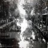 Canal de Xochimilco de la Cd. de Mexico 1928