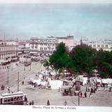 Plaza de armas y Zocalo ( Fechada el dia 6 de Mayode 1911 ).