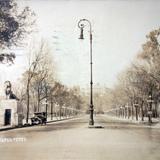 Entrada a Chapultepec de la Cd. de Mexico ( Circulada el 1 de Agosto de 1929 ).