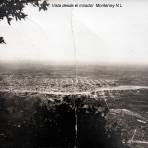 Vista desde el mirador Monterrey N L ( Circulada el 8 de Diciembre de 1922 ).