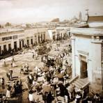 Mercado callejerode La Constitucion.