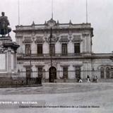 Estacion Ferroviaria del Ferrocarril Mexicano de La Ciudad de Mexico ( Circulada el 18 de Septiembre de 1919 ).