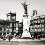 Plaza de La Constitucion Ciudad de México ( Circulada el 29 de Enero de 1930 ).