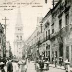 Vista a la Catedral desde la Calle Miguel Hidalgo