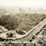 Vista hacia la Alameda central desde el edificio La Mariscala