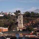 Vista del Centro de la ciudad de Tlaxcala. Diciembre/2017