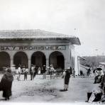 Portal Colon y calle Juarez.