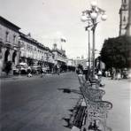 Escena Callejera de Morelia, Michoacán 1939.