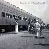 Estacion ferroviaria de Mazatlán, Sinaloa 1939