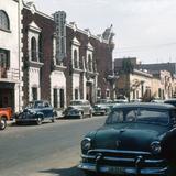 Calle del Hospicio, hoy parte de la Plaza Tapatía (1953)