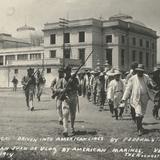 Soldados rebeldes capturados por marinos estadounidenses (Agosto 10, 1914)