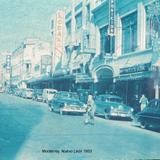 Escena Callejera de Monterrey, Nuevo León 1953