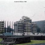 Plaza de Nonoalco Tlatelolco Ciudad de México 1986.