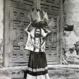 Tipos mexicanos de Tehuantepec Oaxaca.