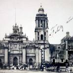 La Catedral de la Ciudad de México 1921.