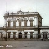 Estacion del Ferrocarril Mexicano.