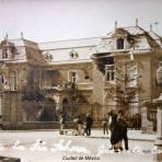 Casa de la señora Scherer durante La decena tragica ( 1913 ).