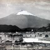 Volcan Popocatepetl.