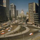 Monumento a Colón en Paseo de la Reforma (circa 1968)