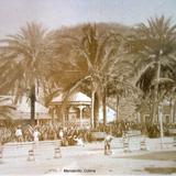 Kiosko y plaza de Manzanillo, Colima ( Circulada el 15 de Diciembre de 1911 )