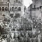 Fiestas Patrias desfile Septembrino de 1919.