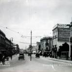 Calle Bucareli de la Ciudad de México.