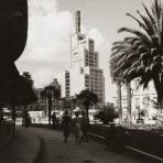 Edificio La Mariscala, desde la pérgola de la Alameda Central