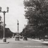 Paseo de la Reforma y Ángel de la Independencia