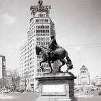 Paseo de la Reforma, Monumento a Carlos IV y Edificio Corcuera