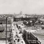 Vista panorámica hacia el Palacio de Gobierno y Calle Zaragoza