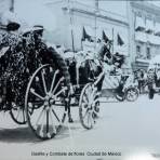 Desfile y Combate de flores Ciudad de México.