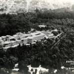 Vista aérea del Castillo de Chapultepec