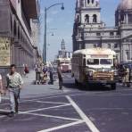 Vista a la Catedral, desde Avenida 16 de Septiembre y Calle Pedro Moreno (c. 1955)