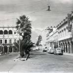 Escena Callejera ( Circulada el 21 de Agosto de 1946 ).