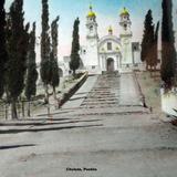 La Iglesia de Cholula, Puebla.