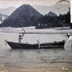 El lago de Chapala, Jalisco ( Circulada el 24 de Febrero de 1905 ).