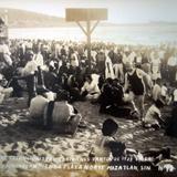 Aspecto de Excursionistas en Viernes Santo Balneario Playa Norte ( Fechada en 1933 )