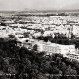 Vista aérea del Castillo de Chapultepec