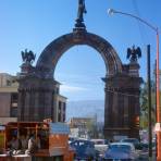 Calle Pino Suárez y Arco de la Independencia (1964)